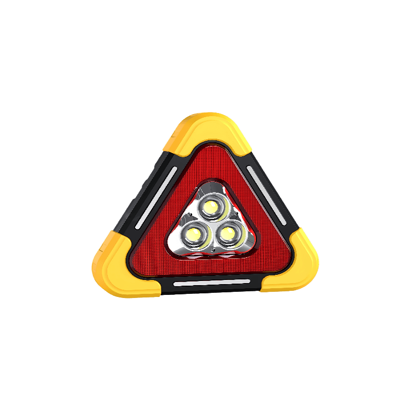 SJJ-D003 Светодиодный треугольный сигнальный фонарь с серебряным гальваническим покрытием L2