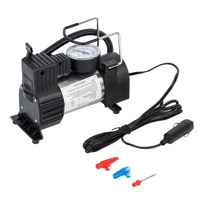 CXF-214 Автомобильный компрессор с манометром (стрелочный индикатор)